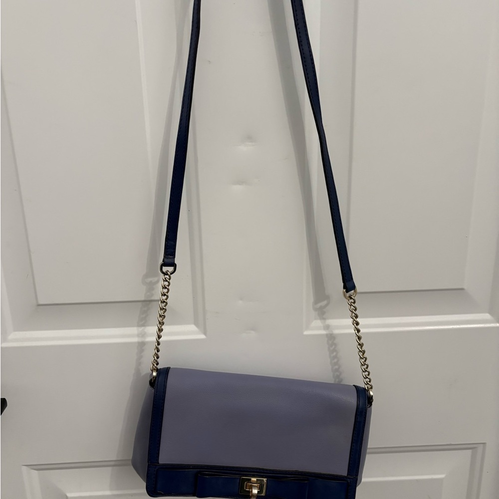 Kate Spade Elegant Blue and Purple Women's Bag